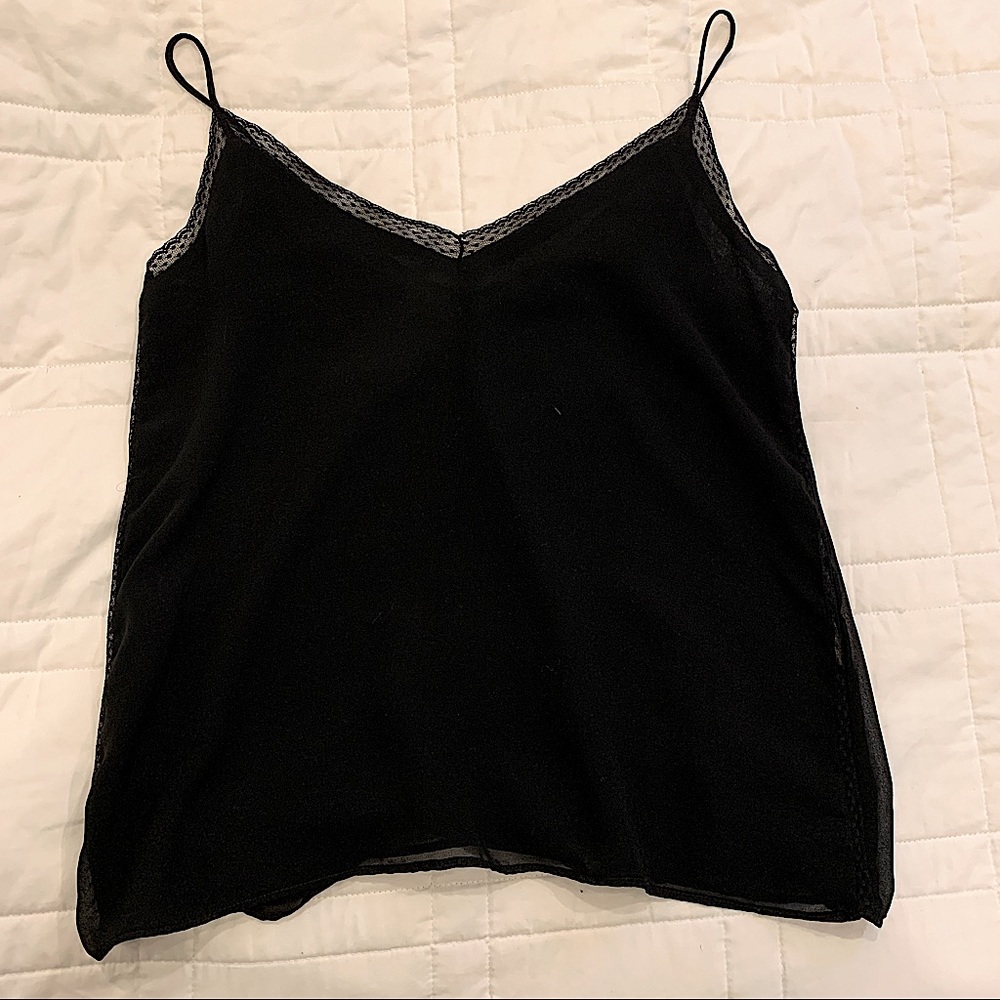 Zara black camisole xs